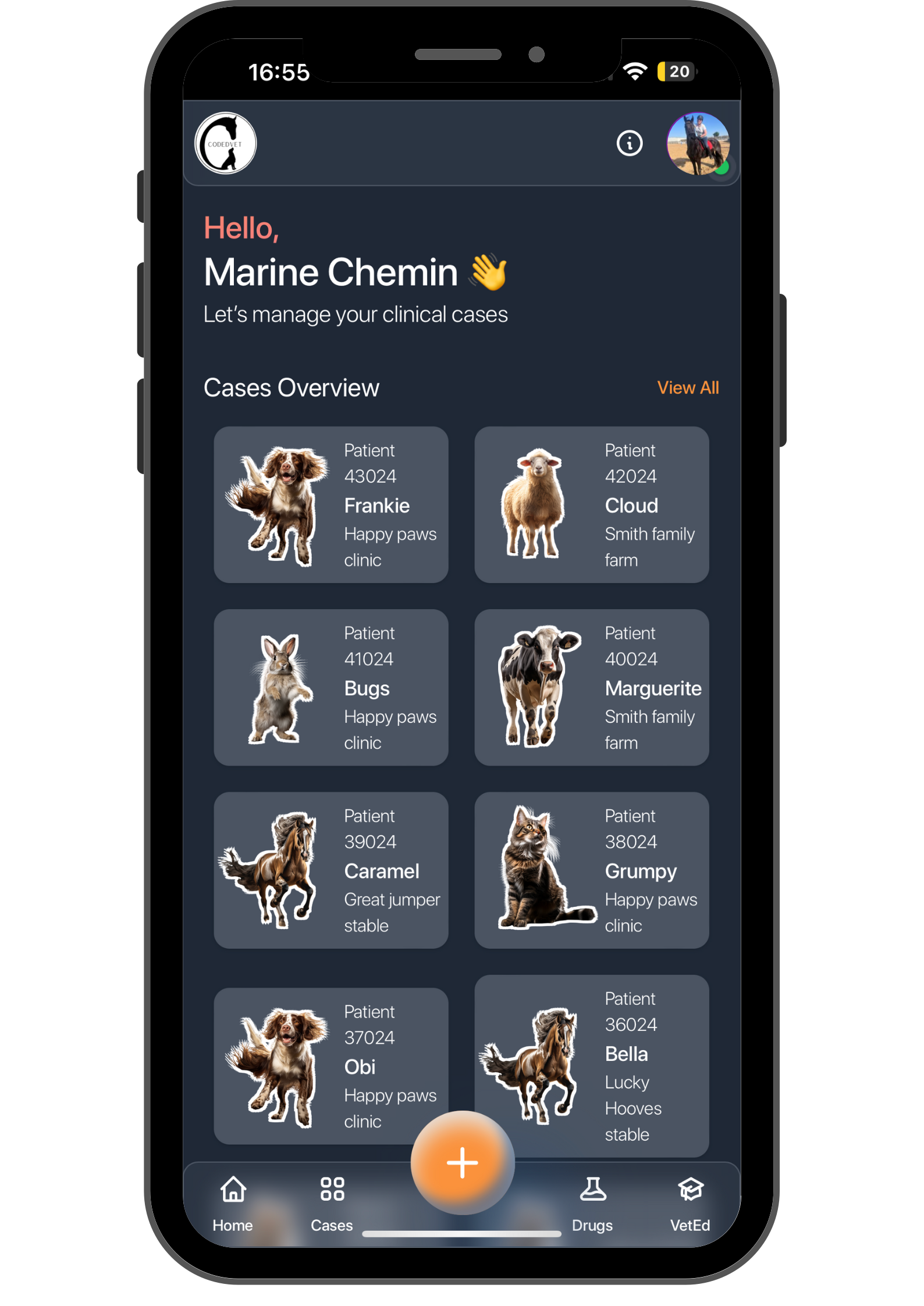 codedvet iphone mockup
